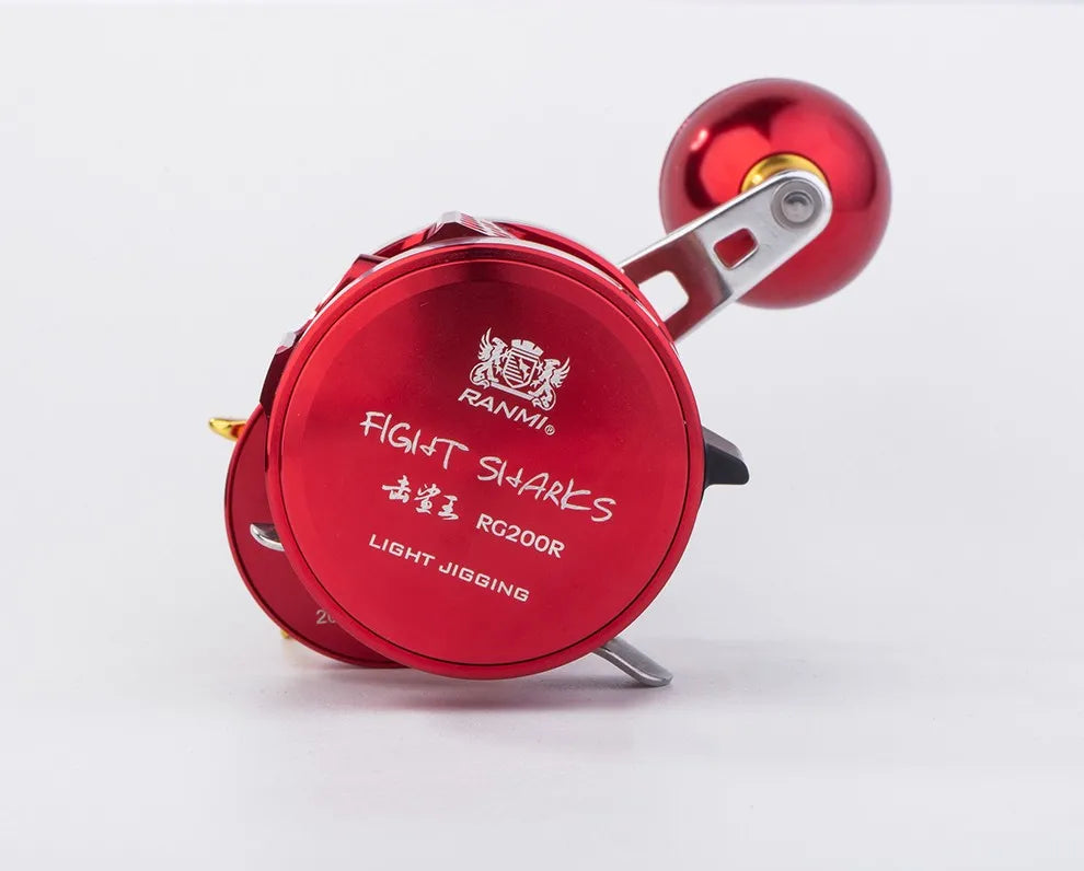 RANMI FIGHT SHARKS Slow Jigging Reel – 12KG Drag