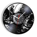 Maris Lure Gone Fishing Vinyl Record Wall Clock – 30cm | Optional LED
