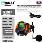 SAMOLLA Electronic Baitcasting Reel – LED Display