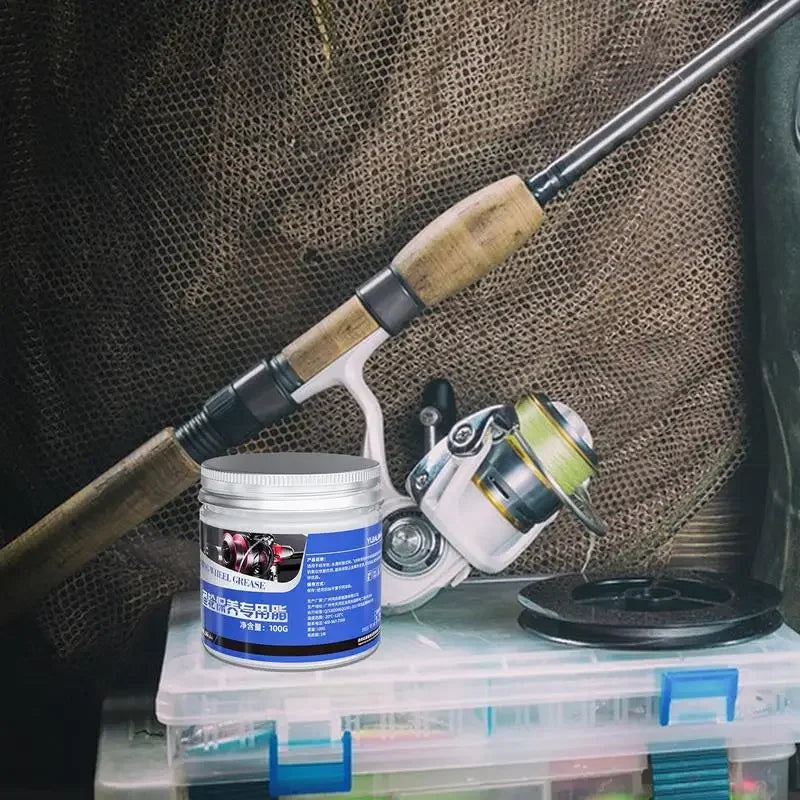 Fishing Reel Grease & Lubricant Oil 100g – Rust Prevention, Bearing Care