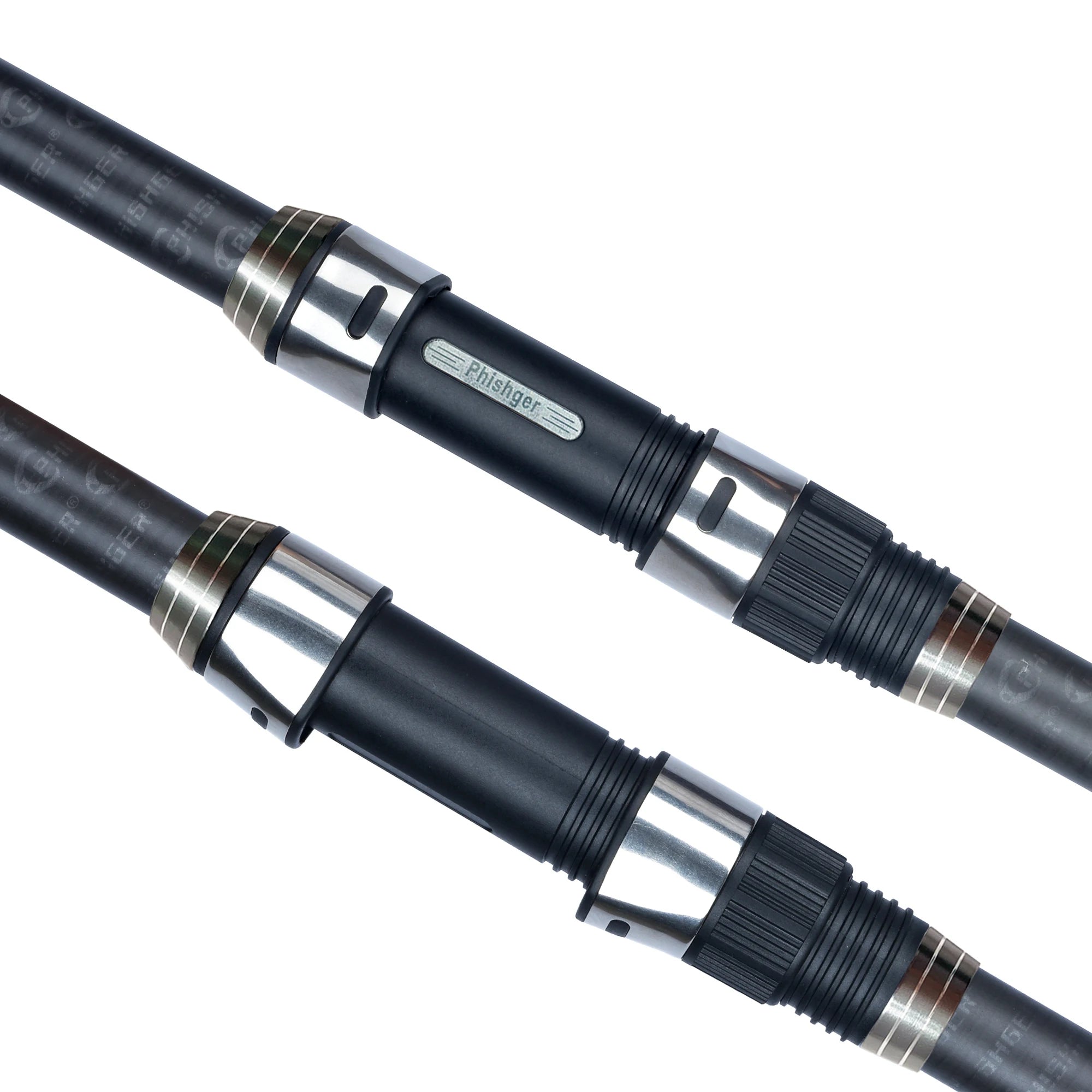 PHISHGER Telescopic Surf Fishing Rod 80-150g – 30T Carbon, 3.6–5.3M