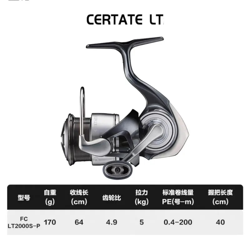 Maris Lure Daiwa Certate 2024 Spinning Reel – 12+1BB | 12KG | AIRDRIVE DESIGN | Made in Japan