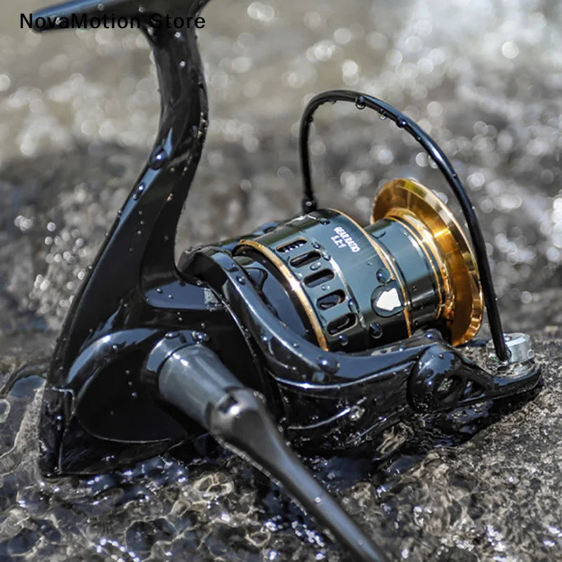 Maris All-Metal Spinning Reel – HE500–HE7000, 5.2:1