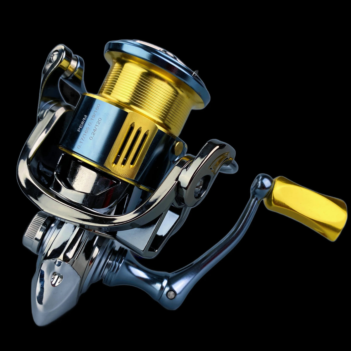 YINYU MKII Spinning Fishing Reel, 5.2:1 Gear Ratio