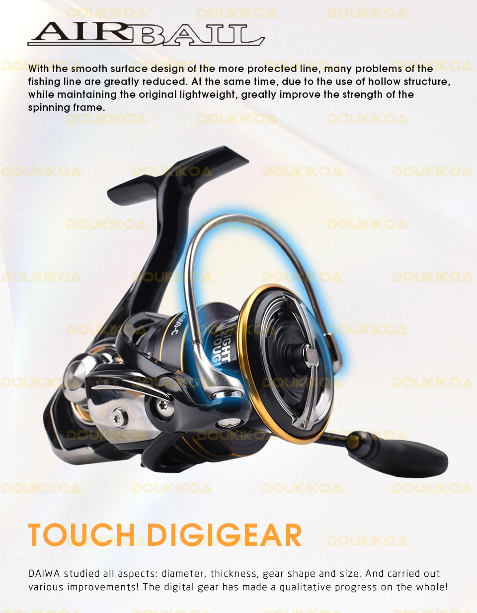 Daiwa Legalis LT Spinning Reel – 6+1BB, 5–12KG Drag, 1000–6000 Series