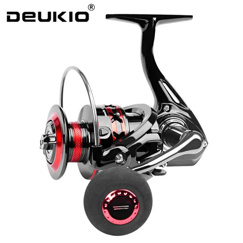 DEUKIO Spinning Reel, 12 kg Max Drag, 2000–7000 Series