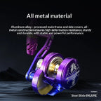 Yinluren Steelbone NT200 Slow Jigging Drum Reel – High Drag, Full Metal