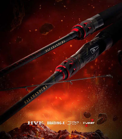 Daiwa Salamandura MX J Spinning & Casting Rod – Carbon Fiber, 2-Section