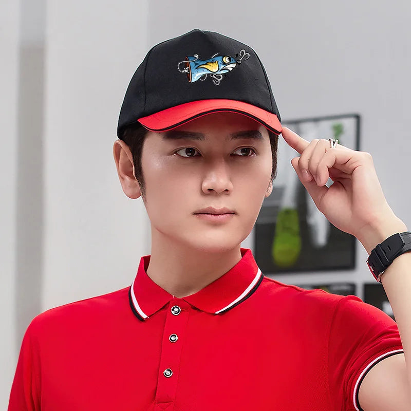 Maris Lure Fishing Lure Print Baseball Cap – Unisex Adjustable