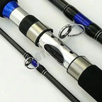 Carbon Spinning Fishing Rod 3-Piece 30-50lb | 1.8M & 2.1M