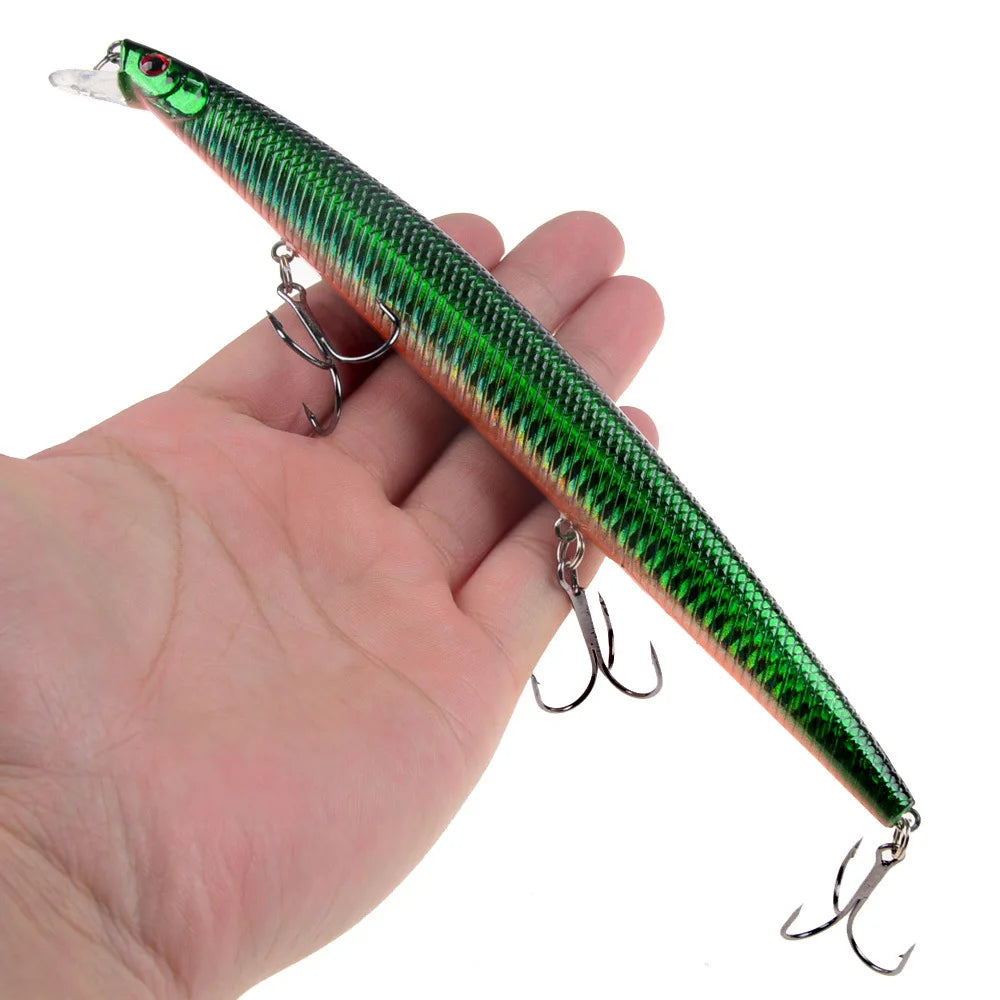 Maris Minnow Fishing Lure 18cm 24g | 25 Colors Laser Crankbait Hard Bait