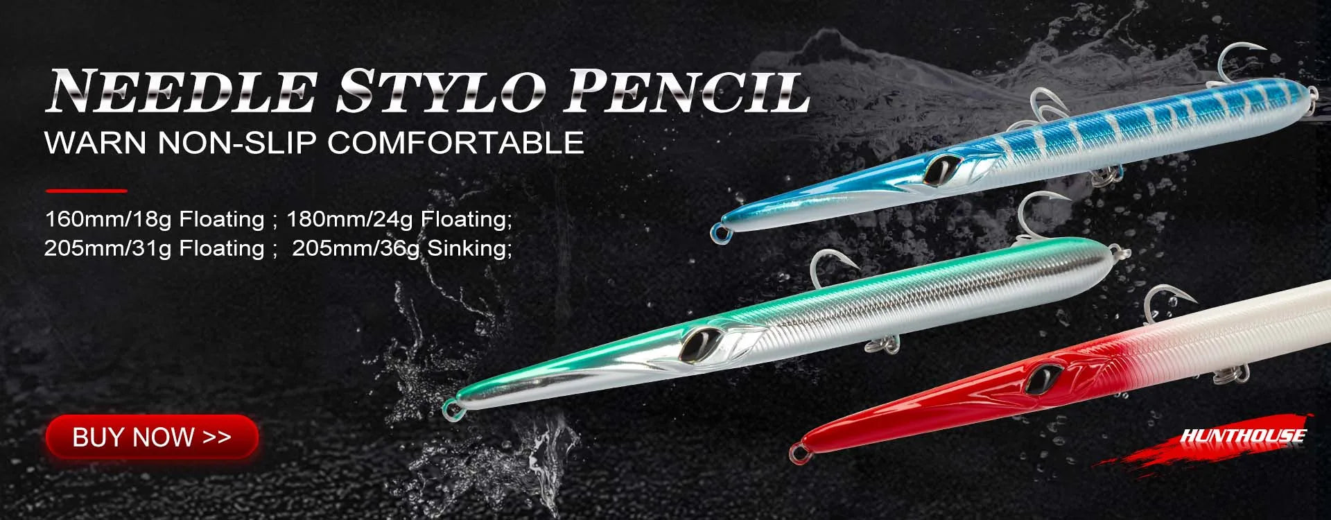 Hunthouse Jointed Pencil Bait