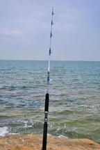 GTOFYU Saltwater Trolling Rod 50KG – 2-Piece, Roller Guides, 1.98M/2.1M