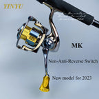 YINYU MKII Spinning Fishing Reel, 5.2:1 Gear Ratio