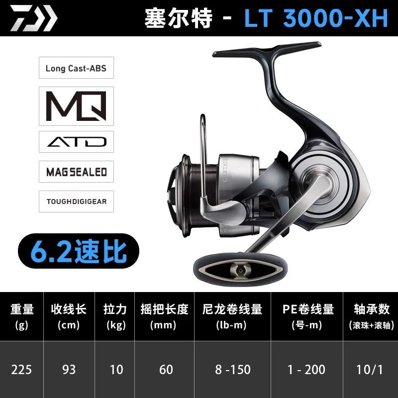 Maris Lure Daiwa Certate 2024 Spinning Reel – 12+1BB | 12KG | AIRDRIVE DESIGN | Made in Japan