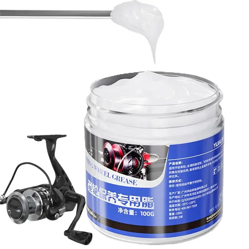 Fishing Reel Grease & Lubricant Oil 100g – Rust Prevention, Bearing Care