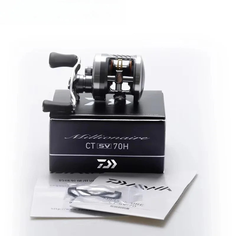 Daiwa Millionaire CT SV Saltwater Baitcasting Reel – 6.3:1 | 70H/70HL/70SH/70SHL