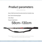 Adjustable Fishing Rod Strap – Neoprene Rod Holder Belt, Portable & Protective