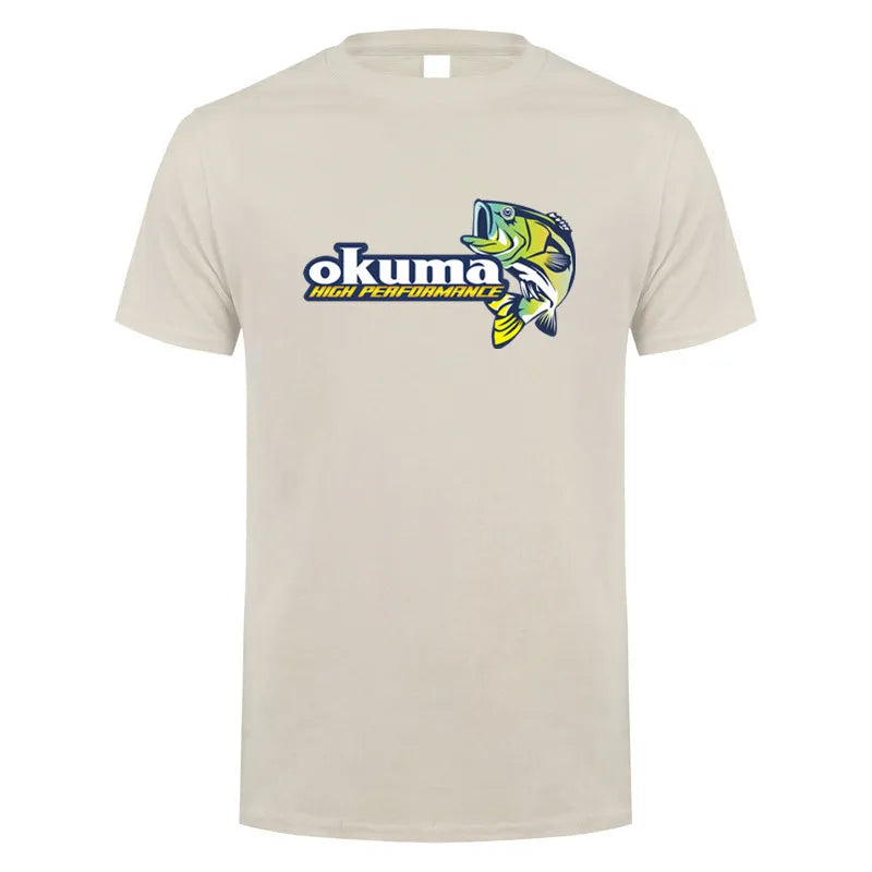 Okuma Fishing T-Shirt – Men's Cotton Short Sleeve Fisherman Tee | S–4XL