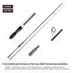 NOEBY Keen Force Carbon Spinning Fishing Rod L/UL/ML/M 2.04-2.9m