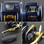 Daiwa Saltiga Electric Fishing Reel – Saltwater Baitcasting, 300/300H/300L