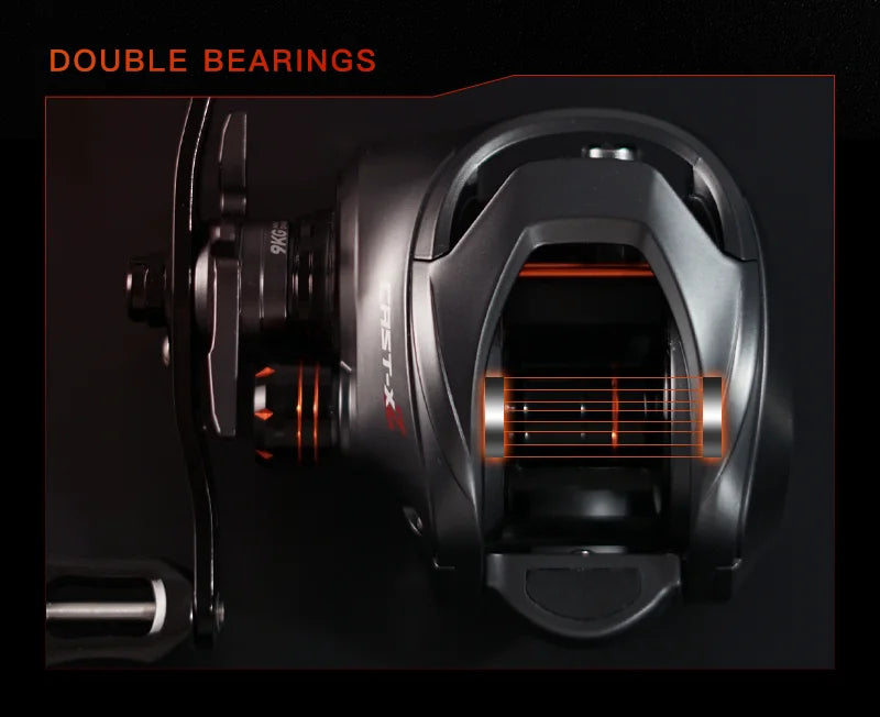 SEASIR Cast X2 Baitcasting Reel 7.3:1 High-Speed