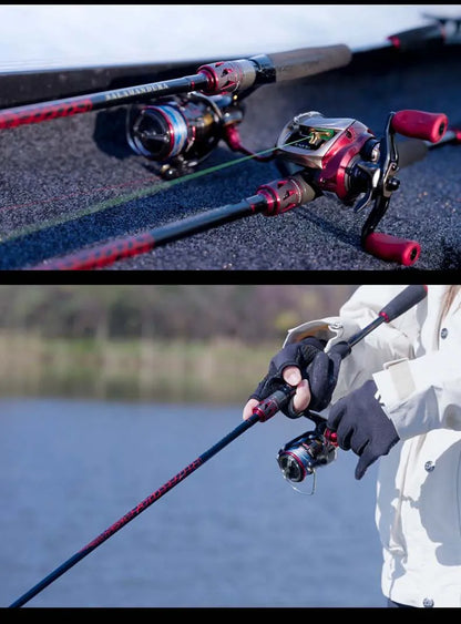 Daiwa Salamandura MX J Spinning & Casting Rod – Carbon Fiber, 2-Section