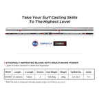 NOEBY Surf Master 4253BX Surfcasting Rod 4.25m 3-Section Carbon