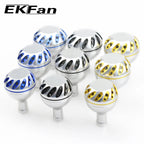 EKfan Aluminum Fishing Reel Handle Knob – 30/35/38mm, 4MM Shaft