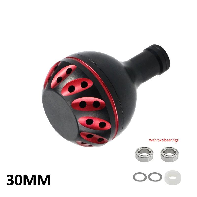 EKfan Aluminum Fishing Reel Handle Knob – 30/35/38mm, 4MM Shaft