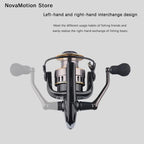 Maris All-Metal Spinning Reel – HE500–HE7000, 5.2:1