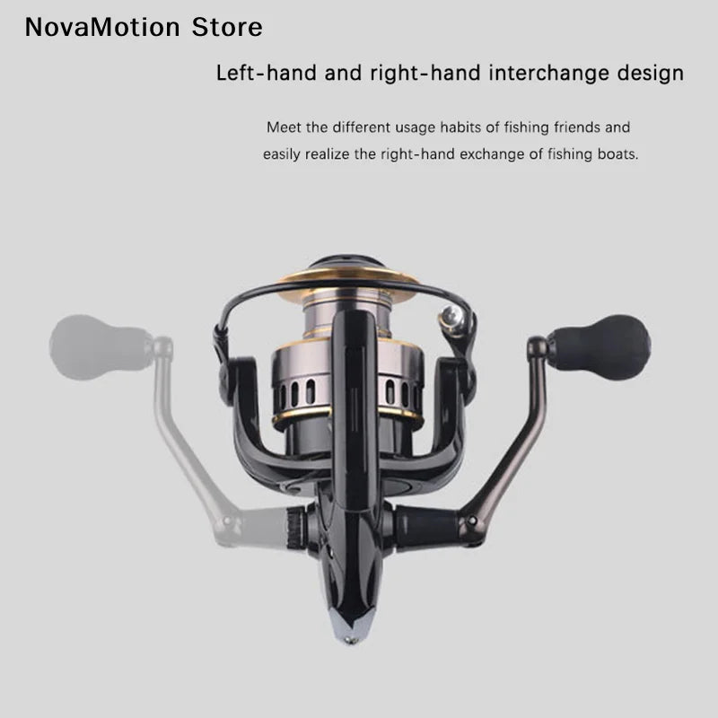 Maris All-Metal Spinning Reel – HE500–HE7000, 5.2:1
