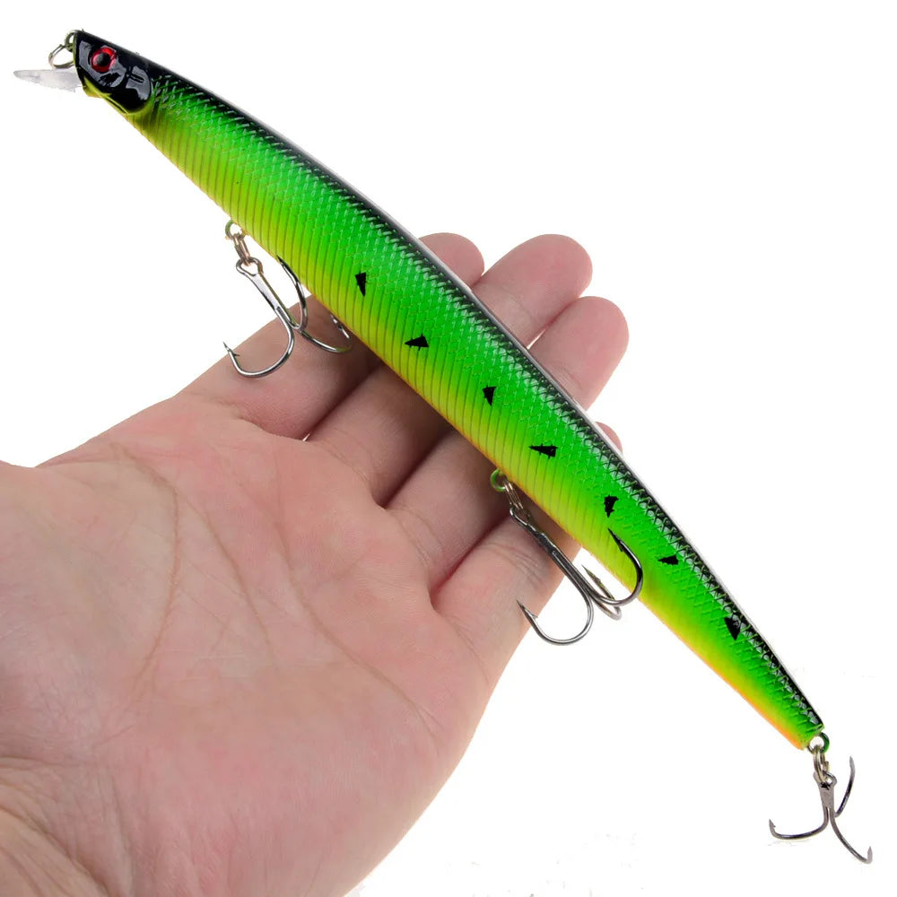Maris Minnow Fishing Lure 18cm 24g | 25 Colors Laser Crankbait Hard Bait