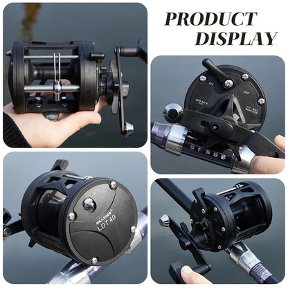 Billings Trolling Drum Reel 33lb Max Drag