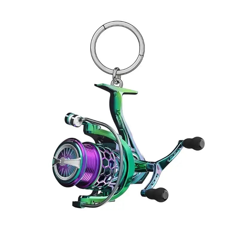 Maris Fishing Reel Keychain – Novelty Car Key & Bag Charm