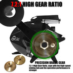 SAMOLLA Electronic Baitcasting Reel – LED Display