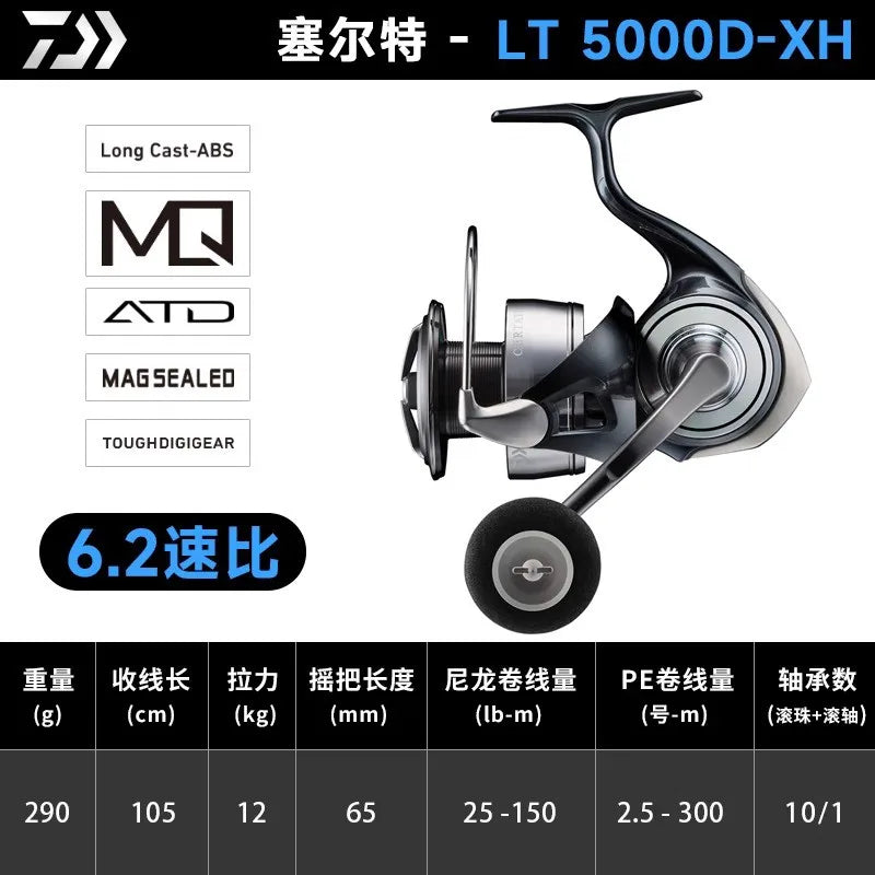 Maris Lure Daiwa Certate 2024 Spinning Reel – 12+1BB | 12KG | AIRDRIVE DESIGN | Made in Japan
