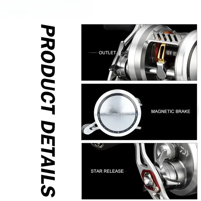Daiwa Millionaire CT SV Saltwater Baitcasting Reel – 6.3:1 | 70H/70HL/70SH/70SHL