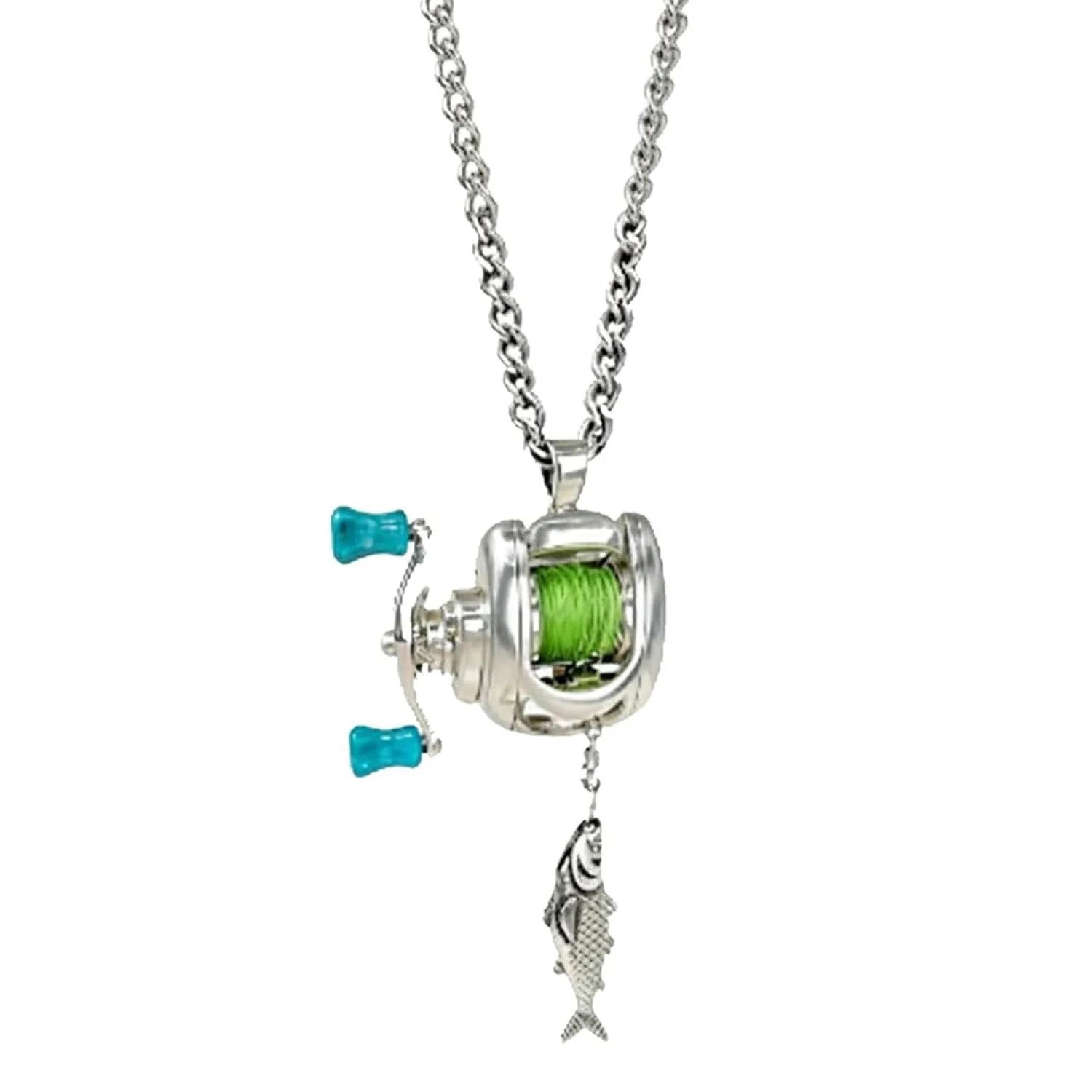 Maris Spinning Reel Necklace Pendant