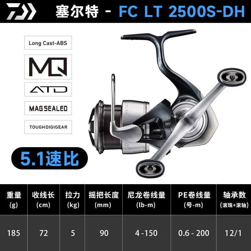 Maris Lure Daiwa Certate 2024 Spinning Reel – 12+1BB | 12KG | AIRDRIVE DESIGN | Made in Japan