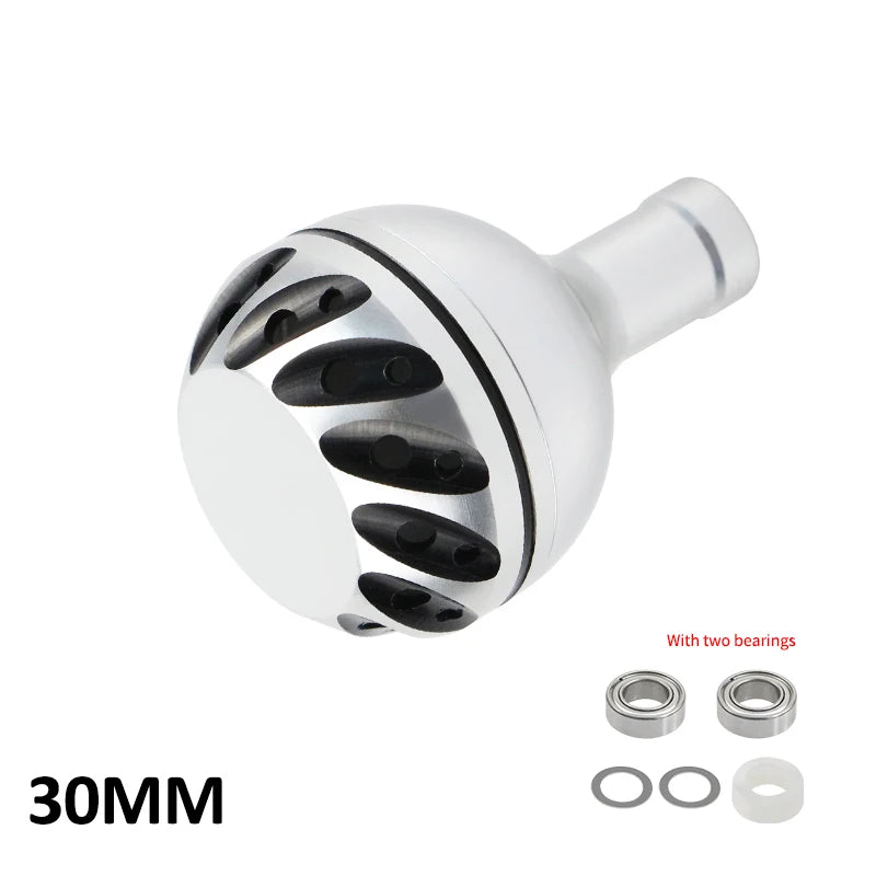 EKfan Aluminum Fishing Reel Handle Knob – 30/35/38mm, 4MM Shaft