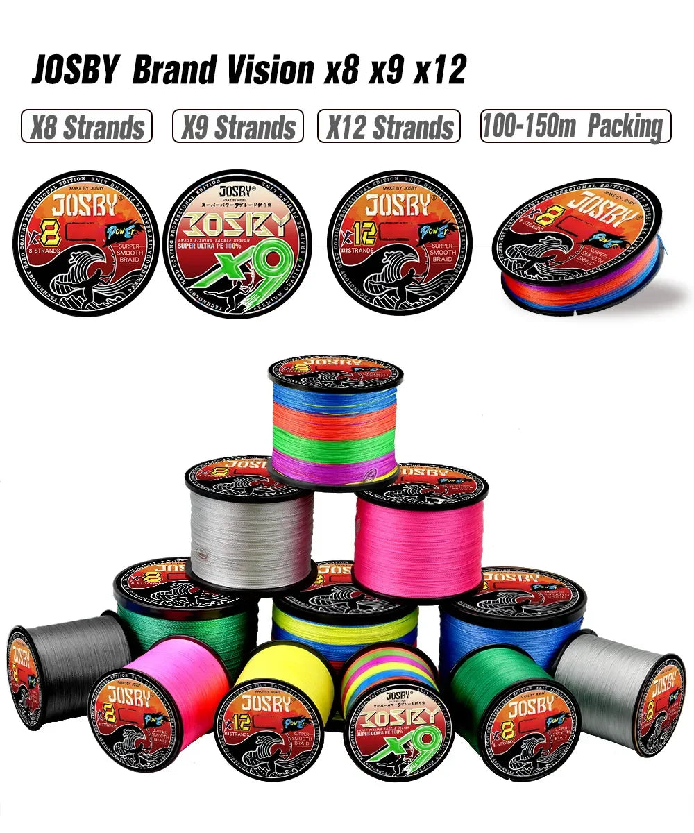 JOSBY 8-Strand Braided Fishing Line