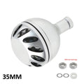 EKfan Aluminum Fishing Reel Handle Knob – 30/35/38mm, 4MM Shaft