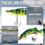 Maris Multi-Jointed Swimbait | Slow Sinking Bionic Lure for Bass, Trout & Saltwater