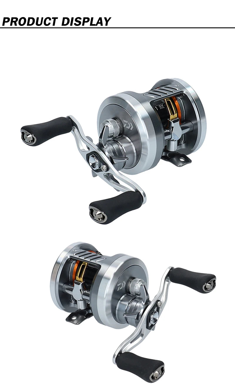 Daiwa Millionaire CT SV Saltwater Baitcasting Reel – 6.3:1 | 70H/70HL/70SH/70SHL