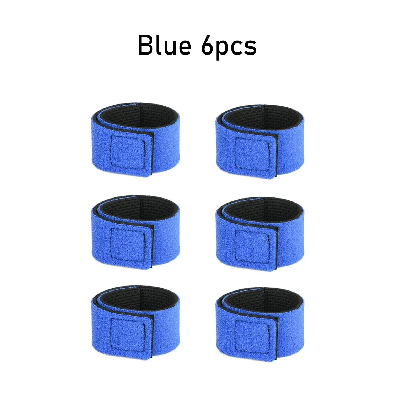 Maris Lure Fishing Rod Strap Holder Belt – Elastic Velcro 2/6/12Pcs