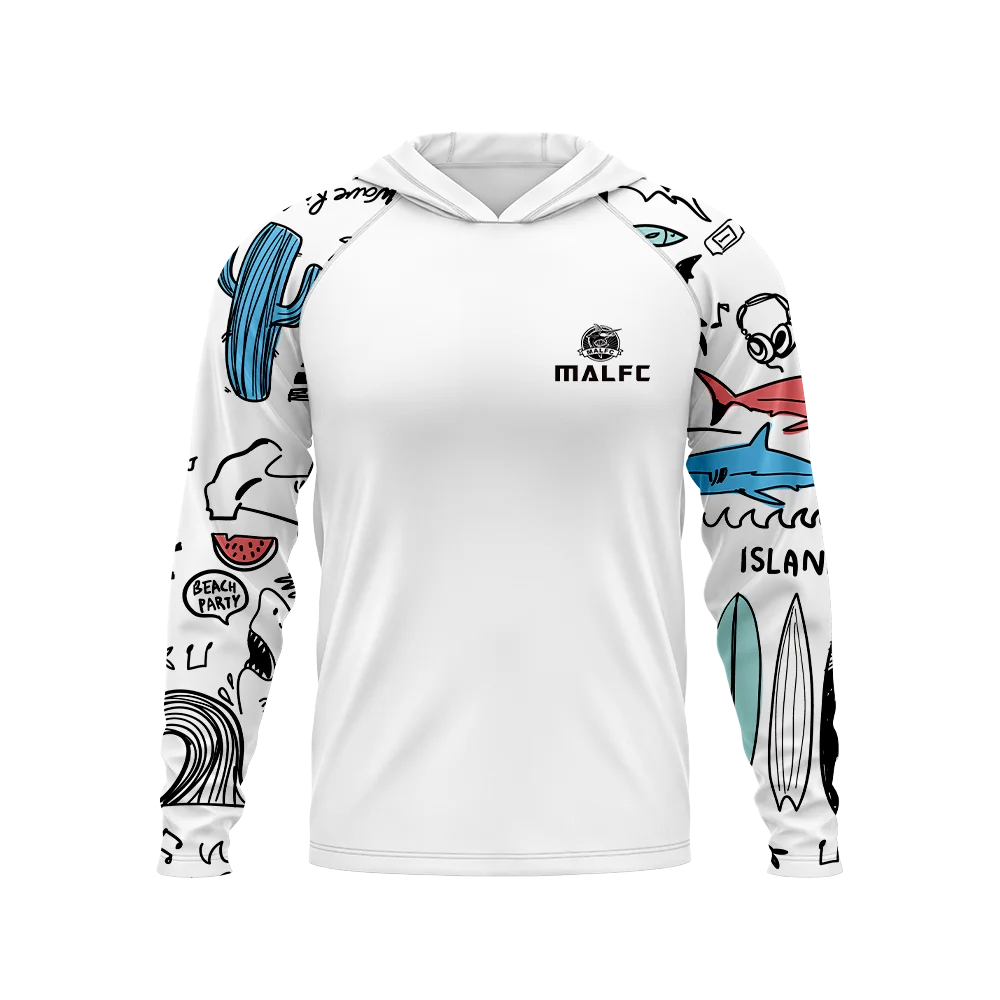 Men's UPF 50 Hooded Fishing Shirt