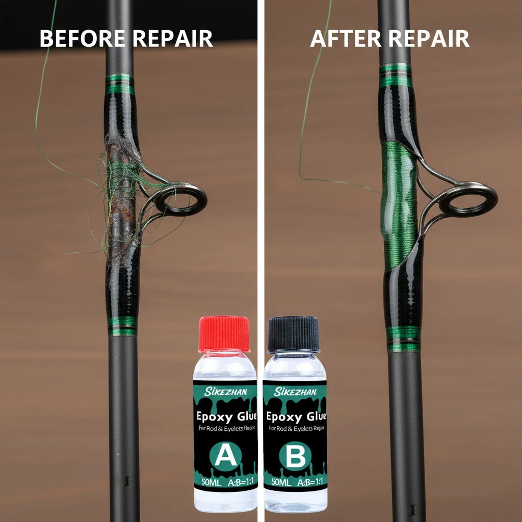 Maris Lure Fishing Rod Repair Epoxy Glue A+B – Clear 100ml