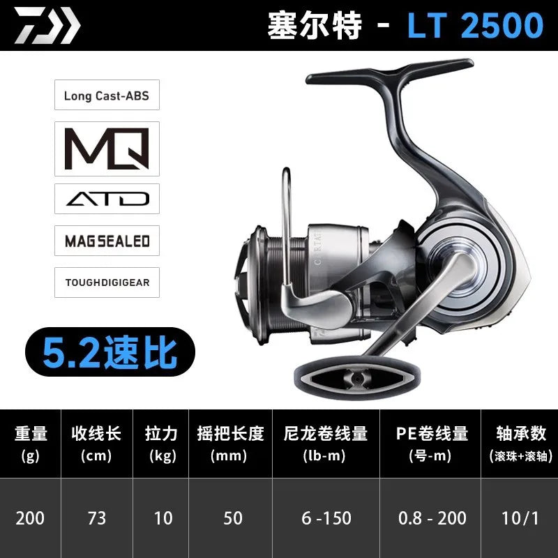 Maris Lure Daiwa Certate 2024 Spinning Reel – 12+1BB | 12KG | AIRDRIVE DESIGN | Made in Japan