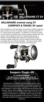 Daiwa Millionaire CT SV Saltwater Baitcasting Reel – 6.3:1 | 70H/70HL/70SH/70SHL